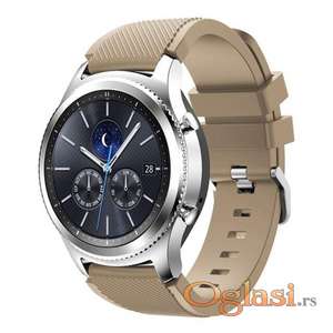 Bez silikonksa narukvica 22mm Samsung,Huawei,Amazfit watch